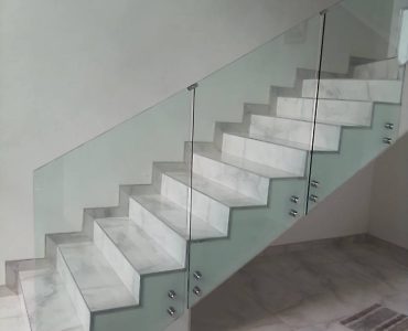 glass stairs